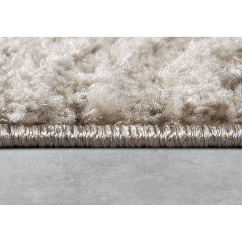 Gallery Geometric Machine Woven Beige Area Rug, Runner 80 x 240cm