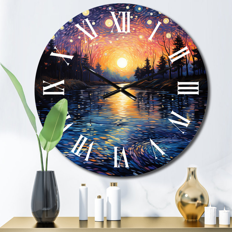 Horloge murale Vangogh, Petit