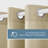 TOWN & COUNTRY BASICS Cabana Solid Indoor Outdoor Light Filtering Grommet Top Curtains 2-Pack Set-48004396-33626437