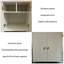 Bibliothèque rotative, bibliothèque d'angle à 5 niveaux à 360 degrés, étagère de rangement pour bibliothèque au sol, étagère à livres étroite en bois pour la chambre à coucher (BLANC)