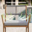 Fauteuils de patio de 24,5 po de large avec siège rembourré, chaises d'extérieur toutes saisons pour patio, jardin, porche-122257218