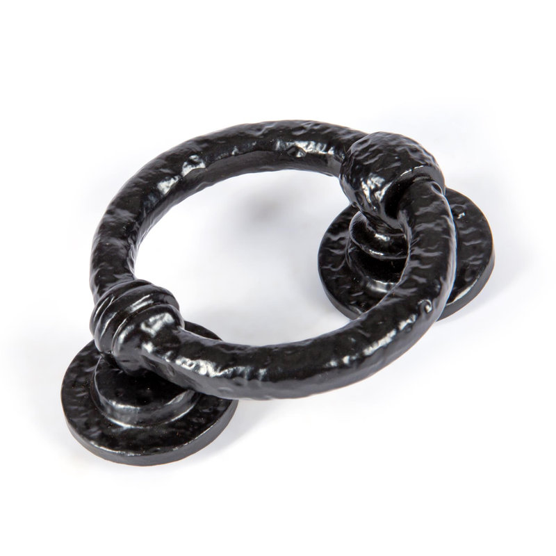 Hammer & Tongs - Rustic Door Knocker - H145mm - Black