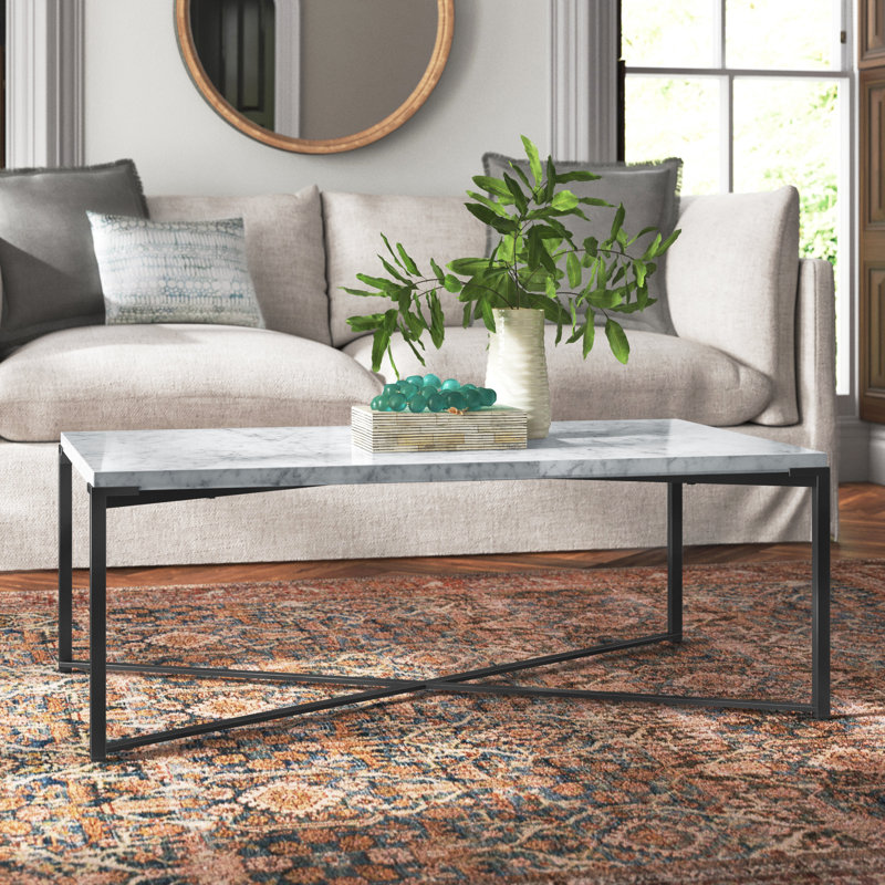 Ellett Marble Top Coffee Table