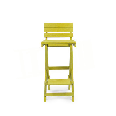 Tabouret de bar extérieur pliable en PEHD recyclé toutes saisons Harbour Point