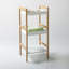 Dwinnell Bamboo Bathroom Shelves
