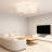 5-Light Cluster Drum Flush Mount Ceiling Light-1803727860