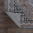 Dalyan Geometric Medallions Machine-Washable Brown/Blue/Gray Rug-323271150