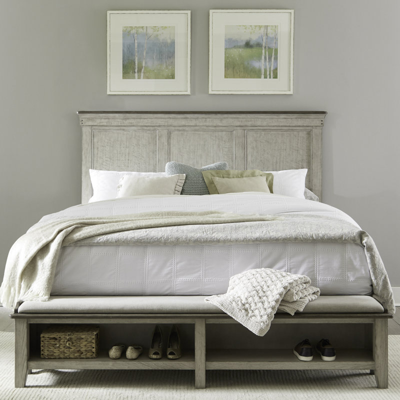 Cathleen Storage Bed, Dresser & Mirror, Chest, Nightstand Bedroom Set, King