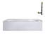 Baignoire en acier émaillé 60 po x 30 po Alcove / Tile-98619523