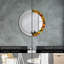 Huldar Glass Flat Wall Mirror