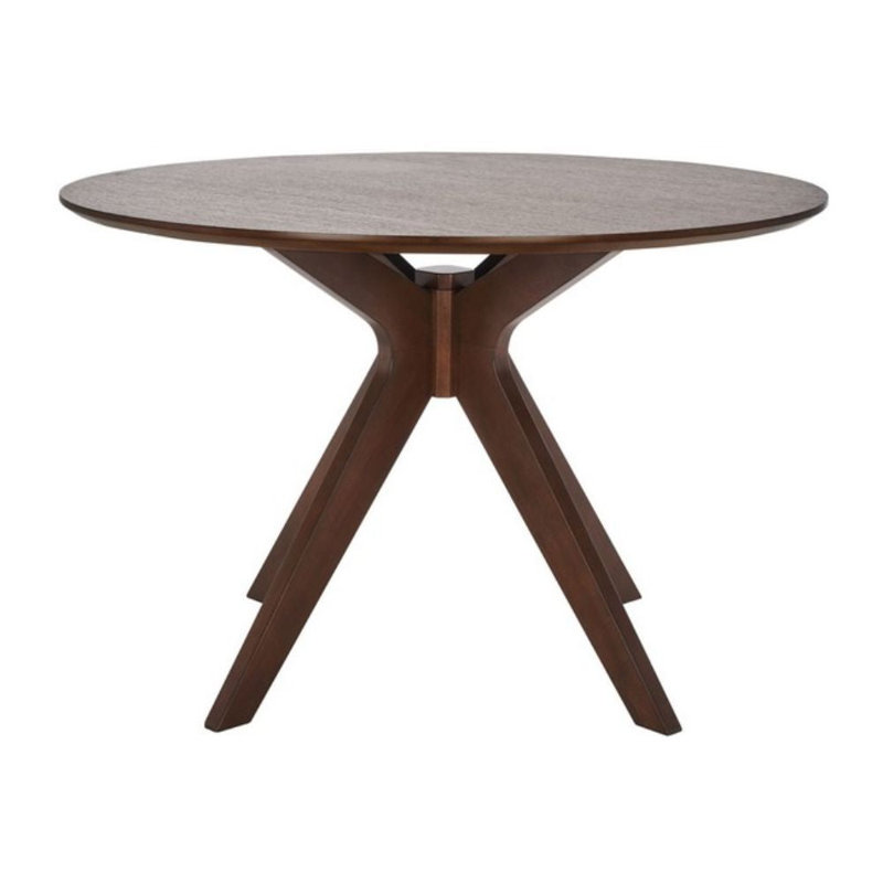Round Dining Table, Walnut