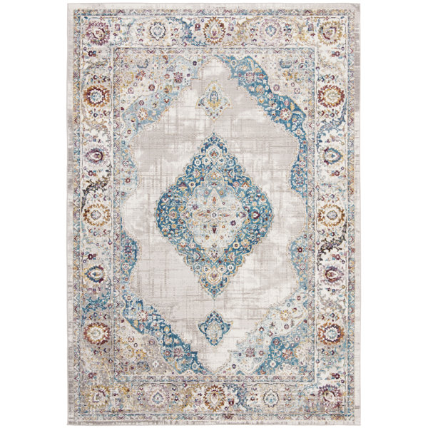 Bungalow Rose Stackpole Performance Oriental Rug & Reviews | Wayfair
