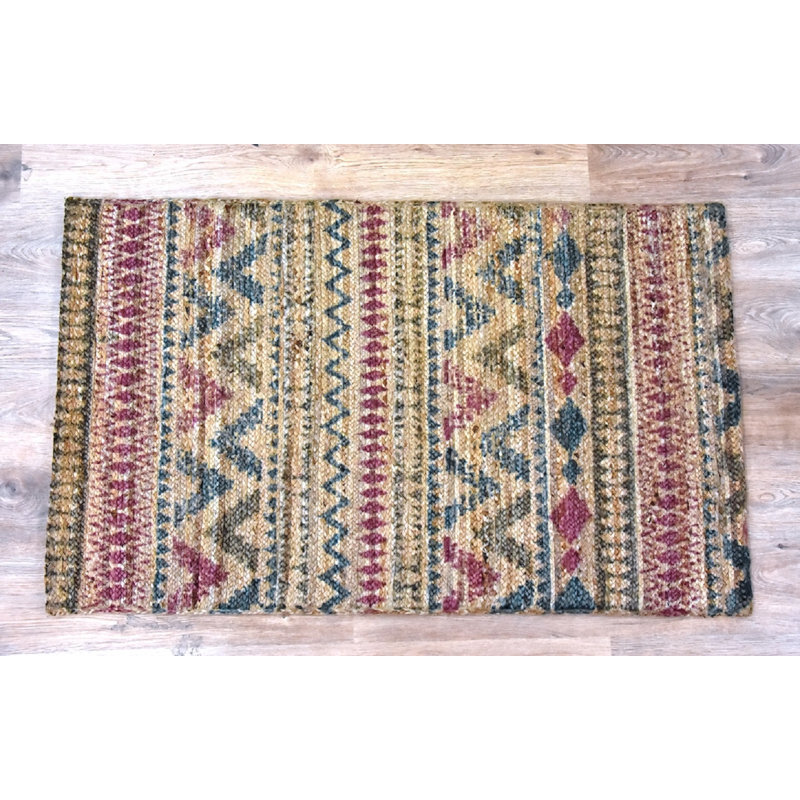 Burkey Geometric Indoor Rug, Rectangle 8' x 10'
