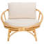 Chaise d'appoint avec coussin Gwyneth