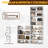 Modular Closet System, Versatile and Customizable Walk-In Design for Efficient Storage and Organization-124865262