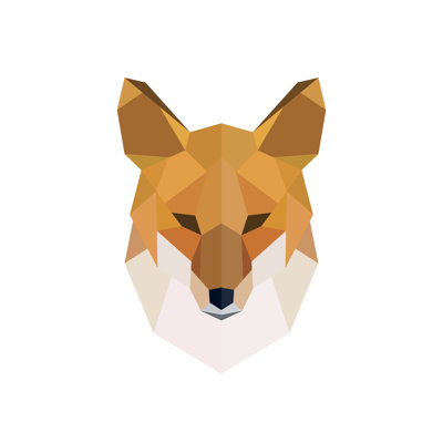 Fox by Greens87 - Wrapped Canvas Print