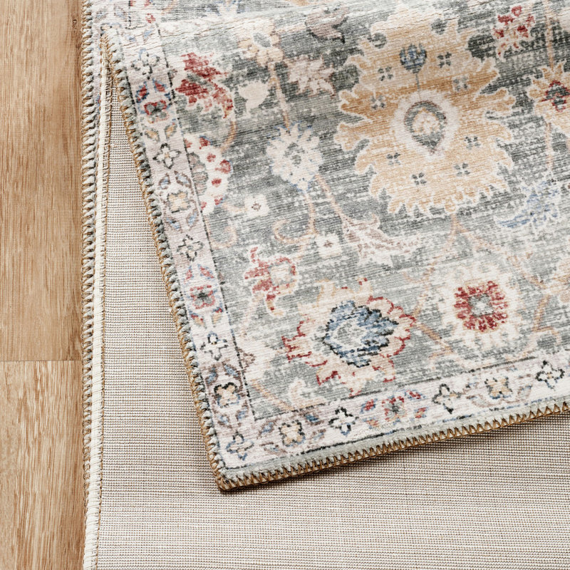 Multi Color Special Design Area Rug, Rectangle 5'3" x 7'3"