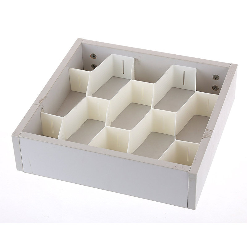 2.6"H x 3.3"W x 13.7"D Drawer Organizer
