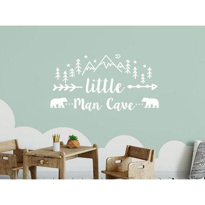 Décalcomanie murale Little Man Cave
