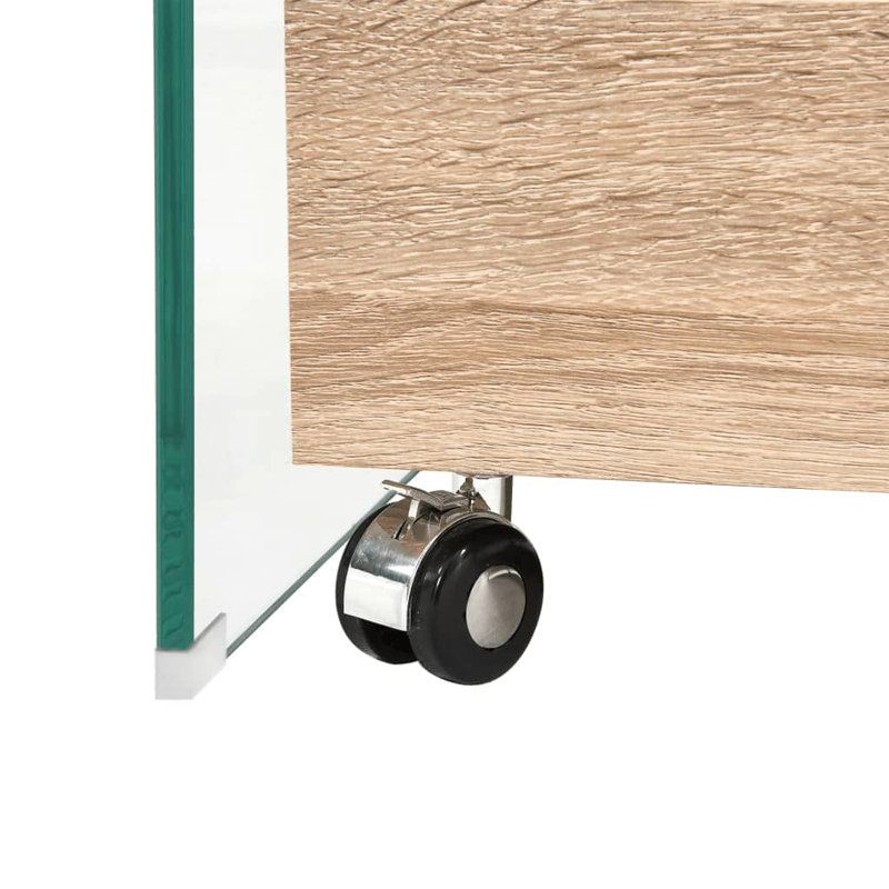 Able Abstract Coffee Table with Storage