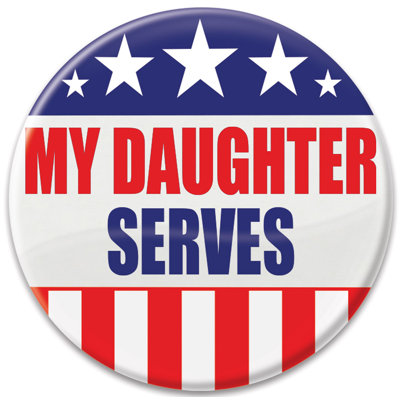 Bouton «My Daughter Serves»