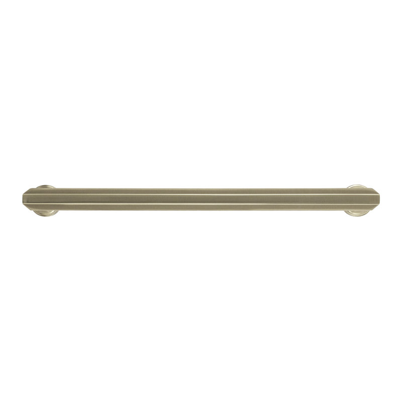 Poignée barre / poignée Facette 8 11/16 po Facette, Bronze champagne
