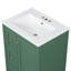 Meuble-lavabo de 24 po avec rangement, tablette réglable, panneau de fibres à densité moyenne et bois d'hévéa, cloisons amovibles et meuble-lavabo-1990526542