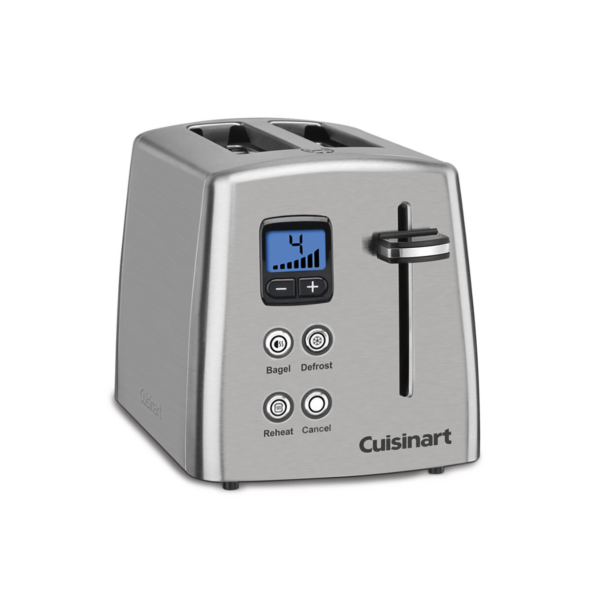 Cuisinart 2-Slice Black 1800-Watt Toaster in the Toasters department at