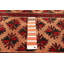 Tapis en laine de cuivre Baluch noué à la main 2 pi 9 po x 5 pi 10 po