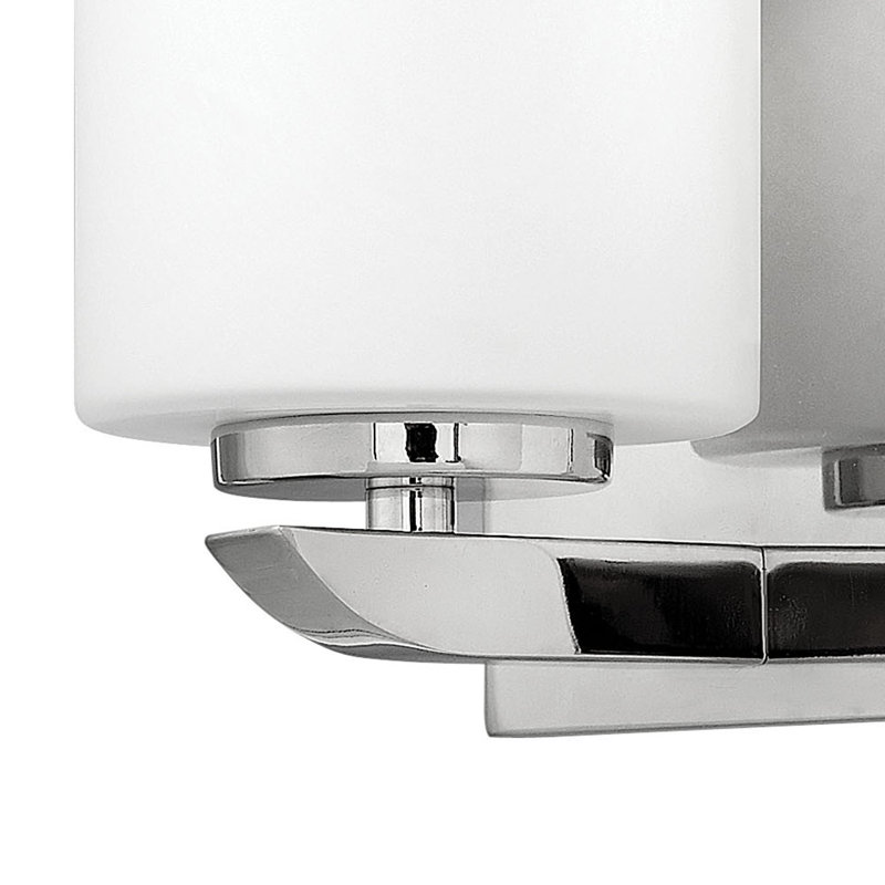 Helix Single Light Bath Vanity, Polished Nickel