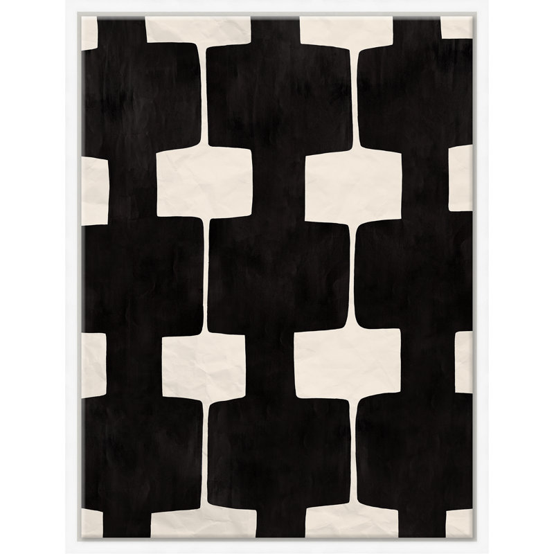 Black And White Abstract 4 (Var. 3) Painting by Paule Marrot