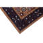 Hand Knotted Wool Area Rug in Red And Navy