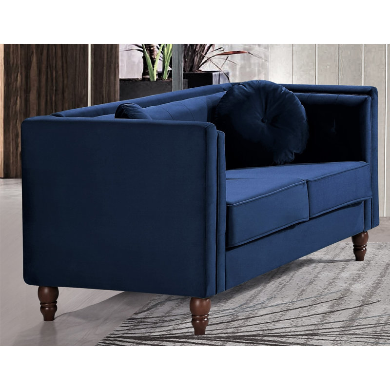 Dewel 58,3, Velours bleu foncé