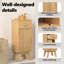 Solid Wood Bathroom Cabinet