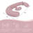 E-shaped Pregnancy Pillow, Tencel Material, Full Body Maternity Pillow For Side Sleepers 60 Inch-support For Back, Legs, Belly, Hips, Pink-12504398-12504397