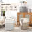 Woven Laundry Basket With Beaded Tassel, Large Rectangular Clothes Hamper For Bedroom Or Nursery, Breathable Cotton Storage Bin For Toys And Dirty Clothes, Home Organization Essential-2053684825