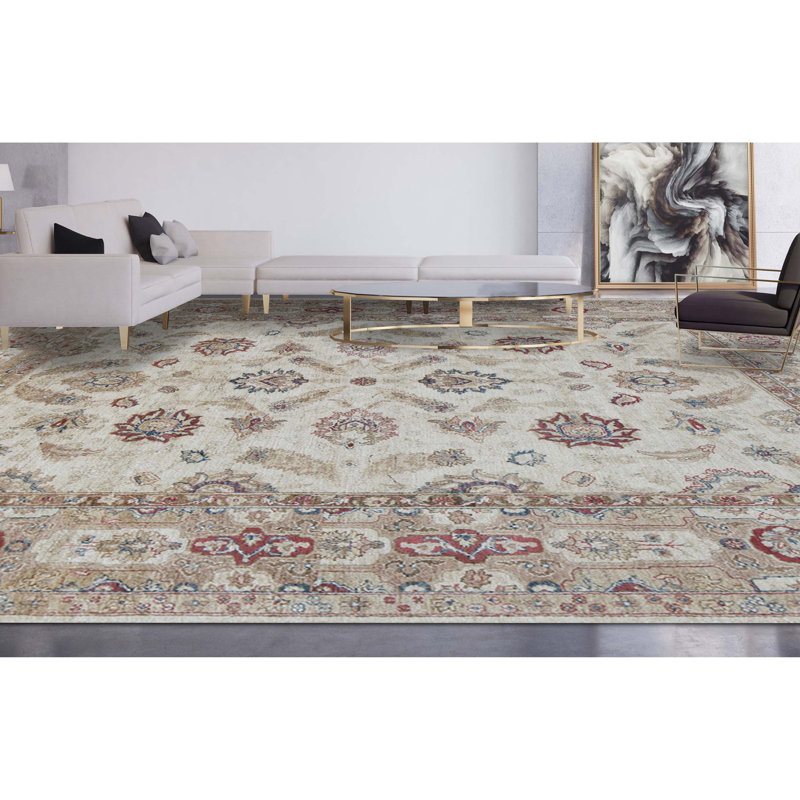 Sultanabad Wool Oriental Area Rug