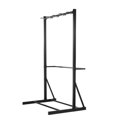 Support à vélo robuste et autoportant pour le garage - Support de rangement vertical pour 5 vélos avec structure en acier au carbone