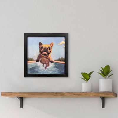 Summer Splash Non-Glass Framed Art