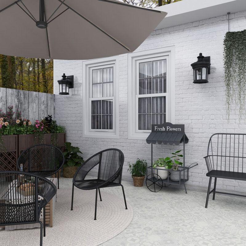 Vanmatre Iron Statue Planter