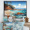 «Blue Beach Waves Fusion I», reproduction
