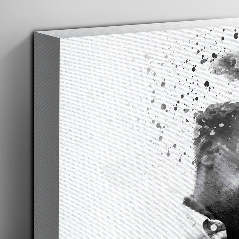 Miles Davis - Wall Art, 40cm H x 60cm W, Wrapped Canvas