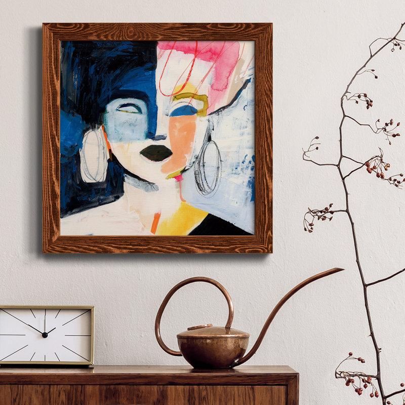 " Sorella I ", Maple, 34.5" H x 34.5" W x 1" D