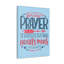 The Effective Prayer James 5:16 - Wrapped Canvas Print-384907248