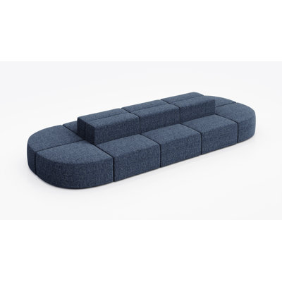10 Person Modular Seating -Fabric