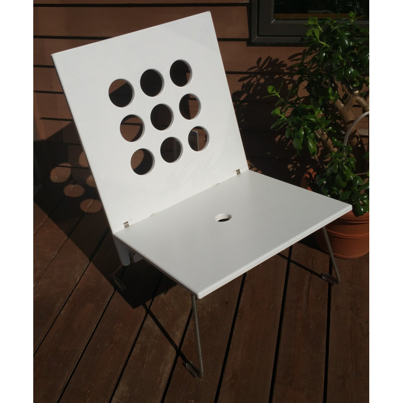 Kilmer Outdoor Lounge Chair, White