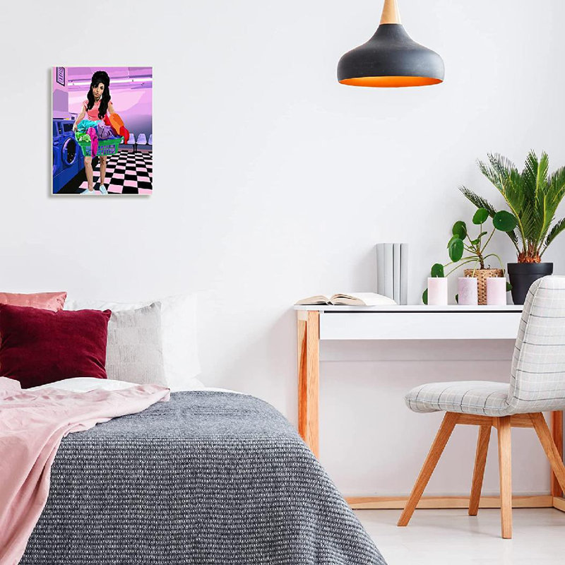 Impression sur toile, H 19 po x l 13 po x P 0,5 po, Unframed