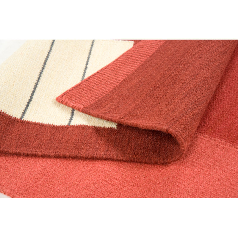 Nouveau Wool Abstract Indoor Rug, Rectangle 5' x 8'