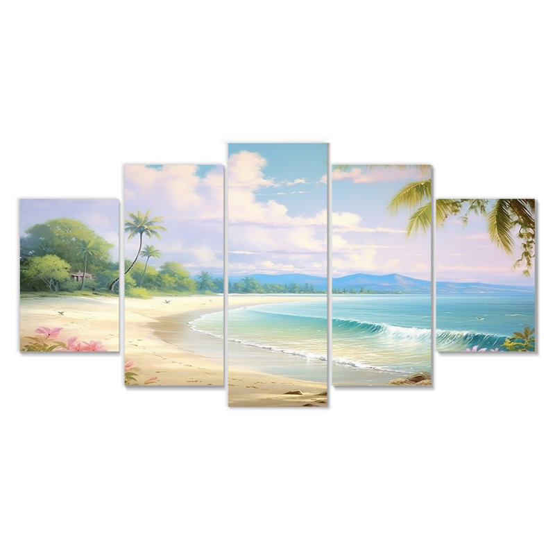Rourke - Ocean Wall Art Decor Set 5 Piece