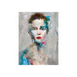 Neon Portrait III Print by Samuel Kane